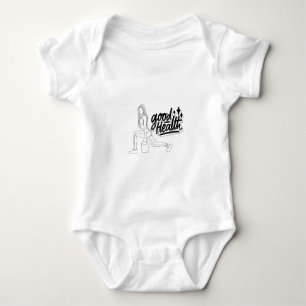 Body Para Bebê design de motivação para ginástica de boa saúde