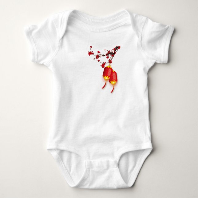 Body Para Bebê Design de Natal e Inverno Bebê roupa de bebê (Frente)