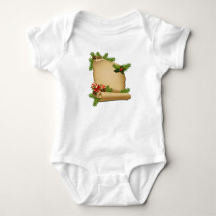 Body Para Bebê Design de Natal e Inverno Bebê roupa de bebê
