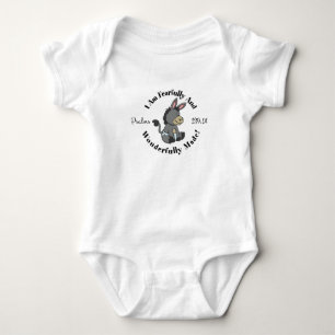 Body Para Bebê Design do 139:14 dos salmos