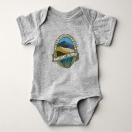 Body Para Bebê Design do Clube de Ventiladores do Mt Tamalpais