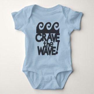 Body Para Bebê design do surfista