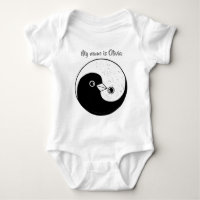 Design feito sob encomenda de Yin Yang do bodysuit