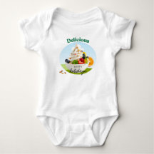 Design Fruta de naipes para bebês