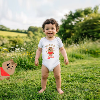 Body Para Bebê Design Personalizado de Quokka Fofo Amiguinho