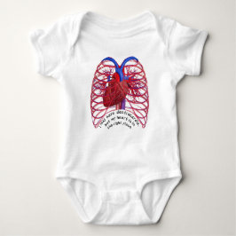 Body Para Bebê Dextrocardia trocadilho