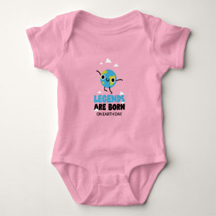 Body Para Bebê Dia da Terra Aniversário 22 de abril