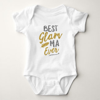 Body Para Bebê Dia das mães da avó das Glam-Mães