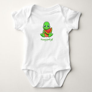Body Para Bebê Dia de as mães Watermelon Baby Dragon Personalizad