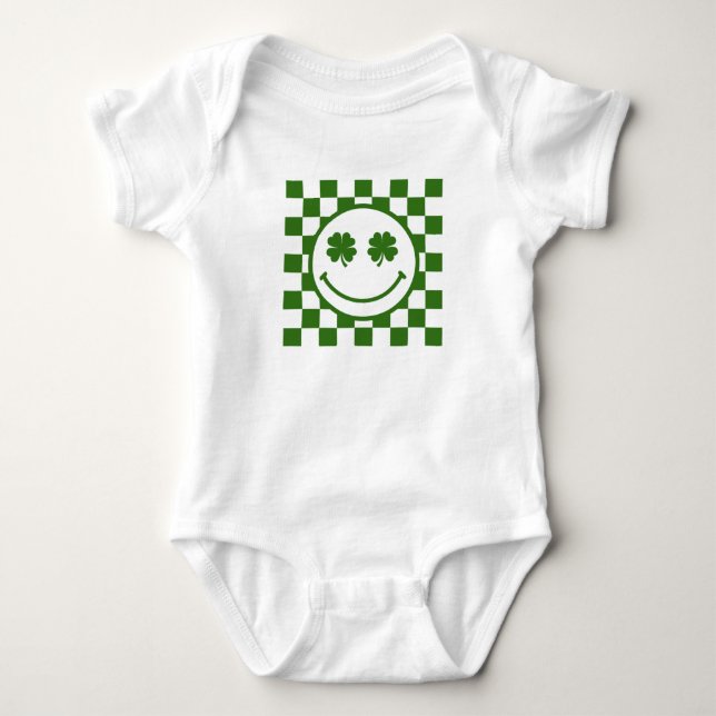 Body Para Bebê Dia de São Patrício (Frente)