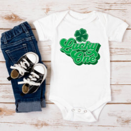 Body para Bebê Dia de São Patrício Lucky One