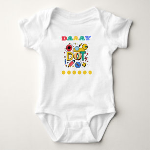 Body Para Bebê Dia dos Pontos, Um Design Divertido para o Seu Peq