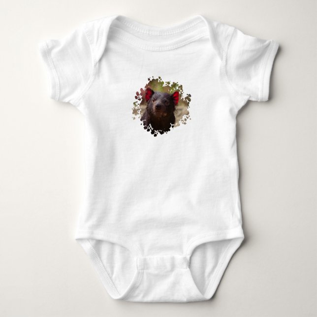 Body Para Bebê Diabo da Tasmânia (Frente)