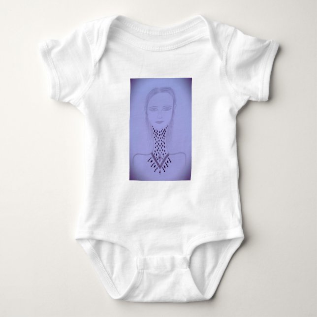 Body Para Bebê Diamante (Frente)