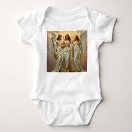 Body Para Bebê „Die drei heiligen Schutzengel“