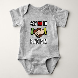 Body Para Bebê Diga Não Ao Racismo