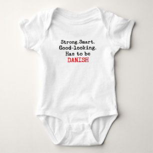 Body Para Bebê dinamarquês forte