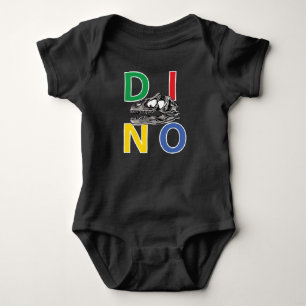 Body Para Bebê DINO - Bebê Jersey Bodycase