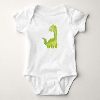Body Para Bebê Dino Feliz