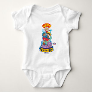 Body Para Bebê Dino Friends Dino Ranch