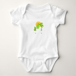 Body Para Bebê DinosaurCartoon BornToBeWild CartoonDino Clipart