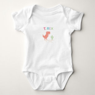 Body Para Bebê Dinossauro