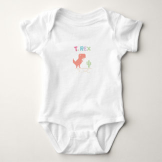 Body Para Bebê Dinossauro