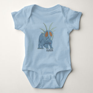 Body Para Bebê Dinossauro