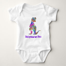 Body Para Bebê Dinossauro Babysaurus Rex Novo Bebê