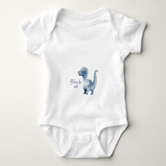 Body Para Bebê Dinossauro Fofo