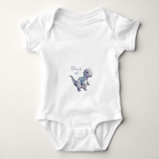 Body Para Bebê Dinossauro Fofo