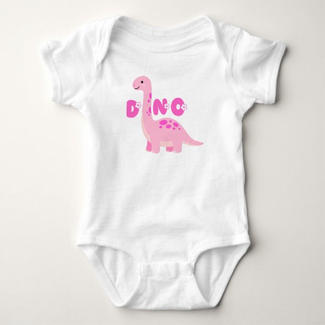 Body Para Bebê Dinossauro fofo 🦕  (Frente)