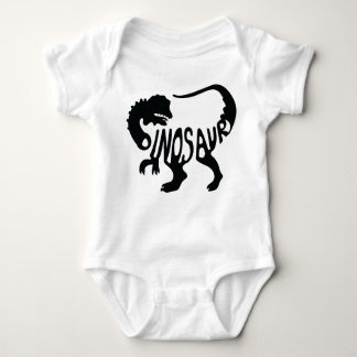 Body Para Bebê Dinossauro Fóssil