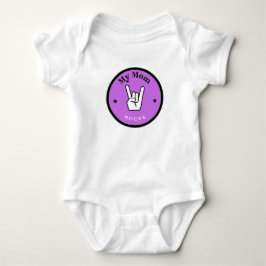 Body Para Bebê Diversão! Body de Bebê - Minha Mãe É INCRÍVEL!