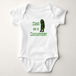 Body Para Bebê Divertido Legal Como Um Pepino