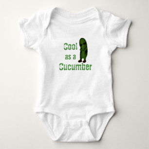 Body Para Bebê Divertido Legal Como Um Pepino