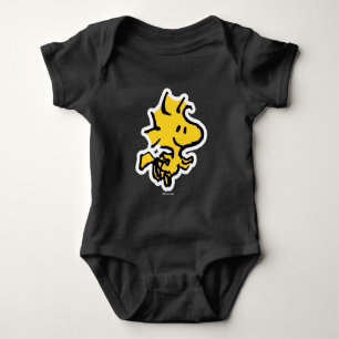 Body Para Bebê Divertimento e flores do Snoopy & Woodstock