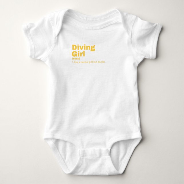 Body Para Bebê  Diving (Frente)