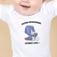 DnD Bebê - Casting Enchantment Cuteness nível 1