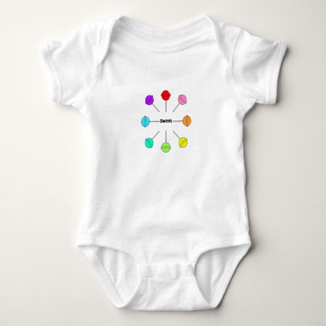 Body Para Bebê Doce! (Frente)