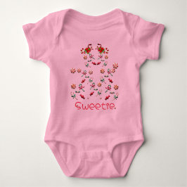 Body Para Bebê Doce Bebê Fofo Personalizável Fashion