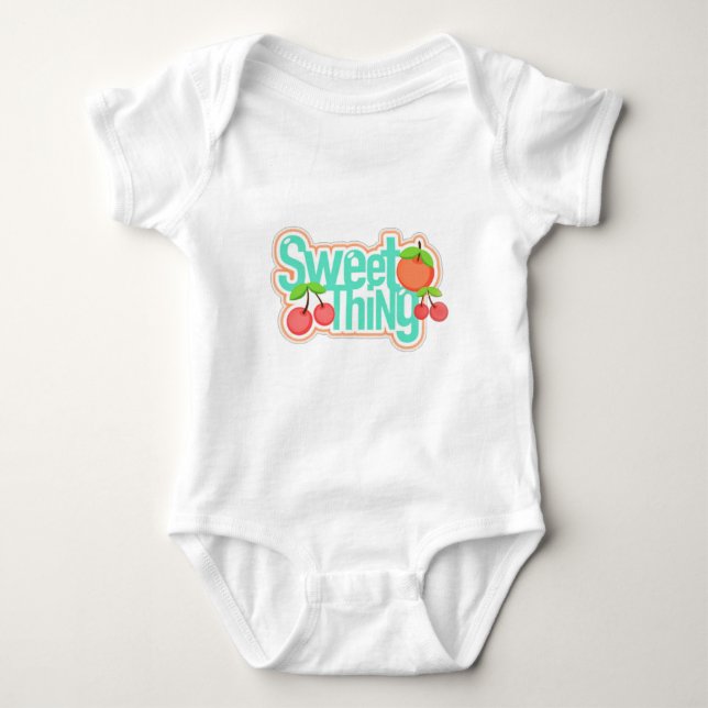Body Para Bebê Doce Coisa (Frente)