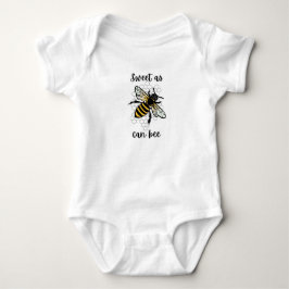 Body Para Bebê doce como a roupa de bebê de abelha.