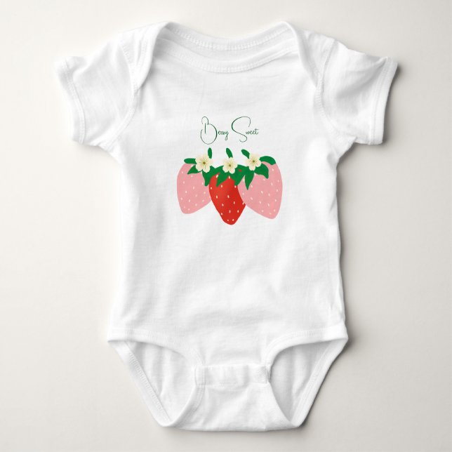 Body Para Bebê Doce de Frutas (Frente)