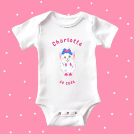 Body Para Bebê Doce monstro