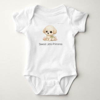 Body Para Bebê Doce Princesinha Chibi Brinquedo Poodle Cachorrinh