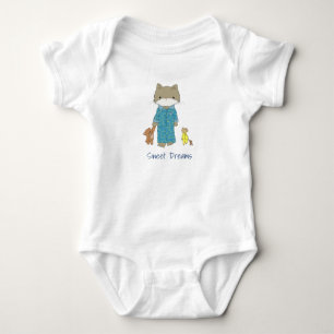 Body Para Bebê Doce Sonhos Gato E Rato
