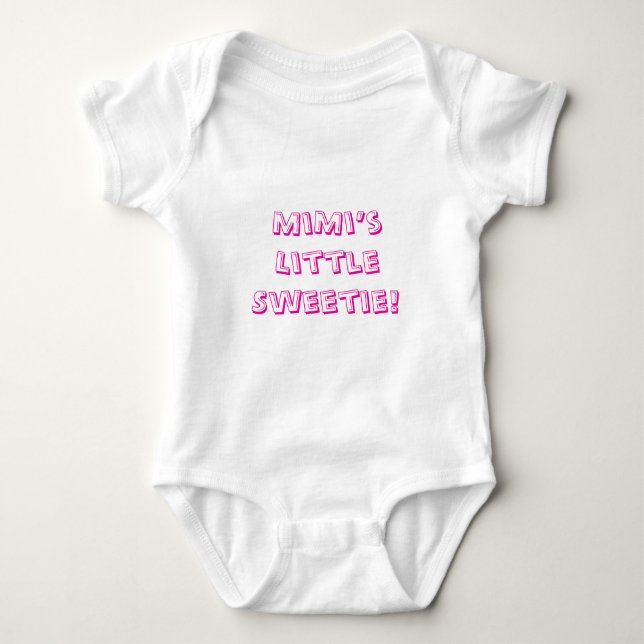 Body Para Bebê Doçura da MiMi (Frente)