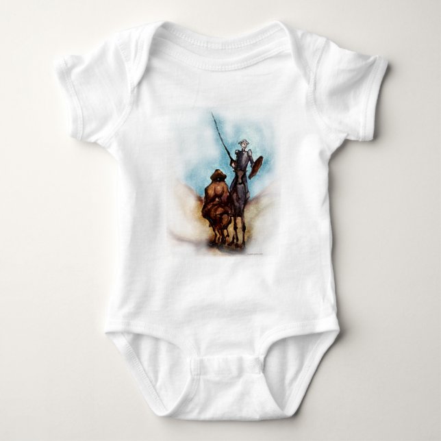Body Para Bebê Don Quixote (Frente)