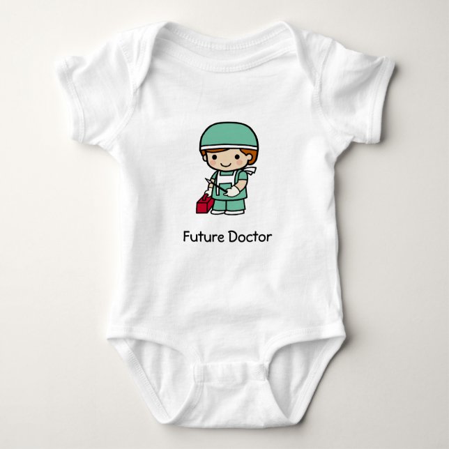 Body Para Bebê Doutor futuro (Frente)